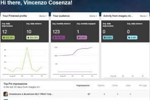 Guida al nuovo Pinterest Analytics – parte prima