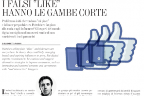 Moda e like comprati: mia intervista per Fashion Magazine