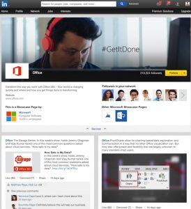 Linkedin Showcase pages