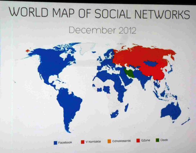 carte mondiale réseau sociaux