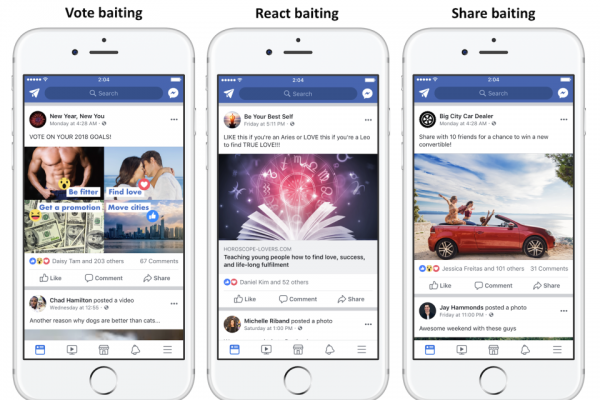 facebook engagement baiting