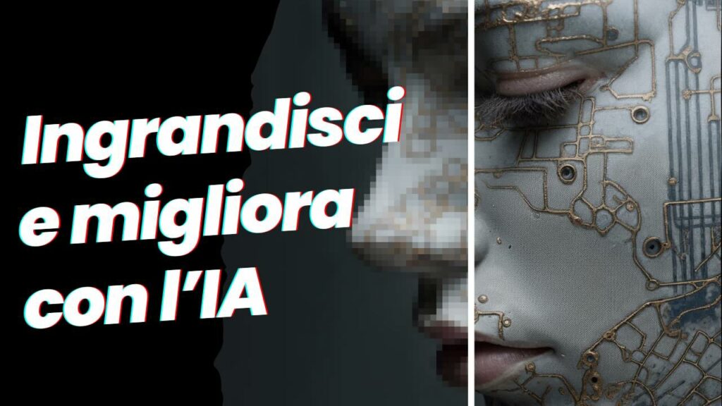 Magnific AI upscale immagini