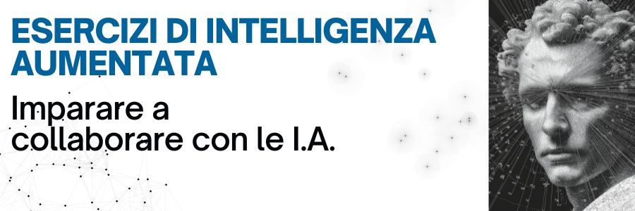 ESERCIZI DI INTELLIGENZA AUMENTATA VINCENZO COSENZA BANNER